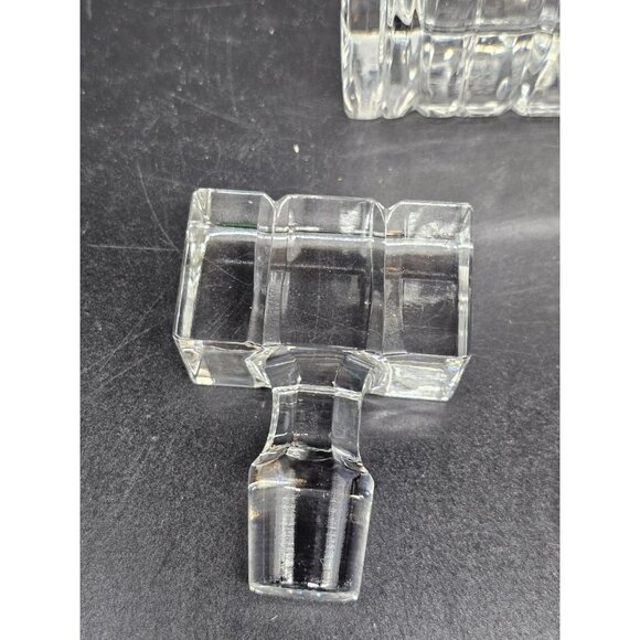 Vintage Royal Gallery Samobor Crystal Decanter Croatia Glam Barware EXCELLENT - Picture 4 of 11